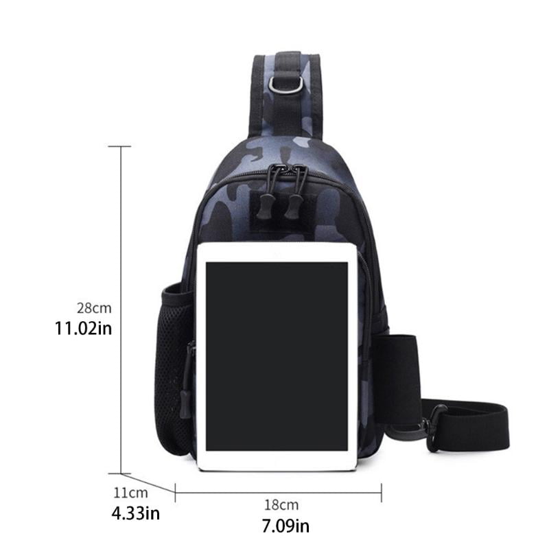 CEORPER Fishing Tackle Storage Shoulder Bag Comfortable Fishing Gear Carrying Bag
