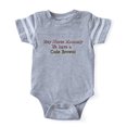 thumbnail image 1 of CafePress - Nursemommy_Codebrown1 - Cute Infant Baby Football Bodysuit, 1 of 1