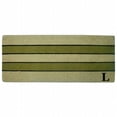 thumbnail image 1 of Nedia Home 9374745L 24 x 57 Pouces Pistache Robuste Coco Mat Monogrammé L, 1 of 1