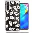 thumbnail image 1 of MUNDAZE Motorola Moto G Power Kawaii Manga Cute Halloween Ghosts Spirits Design Double Layer Phone Case Cover, 1 of 3