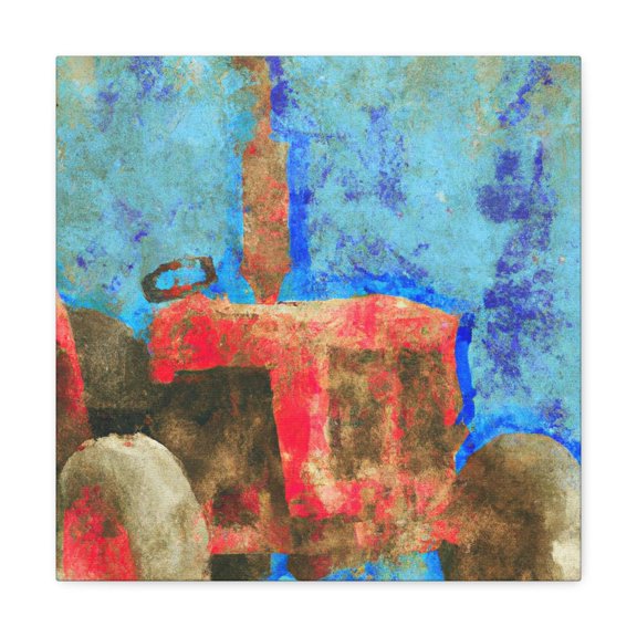 Tractor in Simplicity - Canvas