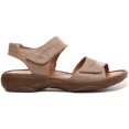 thumbnail image 2 of Josef Seibel Debra 19 Women's Hook And Loop Strap Leather Sandal In Beige Size 9, 2 of 6
