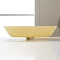 thumbnail image 2 of Vinnova Tudela 18" x 13" Matte White Glass Rectangle Bathroom Vanity Vessel Sink, 2 of 7