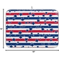 thumbnail image 7 of American Patriotic Stars Stripes Absorbent Dish Drying Mat,16 x 18 Inch Microfiber Kitchen Countertop Table Protector Multi-Purpose Counter Rack Sink Drainer Pad, 7 of 7