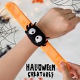 thumbnail image 4 of pulseras de Halloween con diseño de temática de Halloween, con forma de calabaza, bruja, sombrero y araña, para fiestas infantiles, juguetes, bolsas de regalo, rellenos, 4 of 5