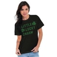 thumbnail image 3 of St Patricks Day Little Lucky Charm Men's Graphic T Shirt Tees Brisco Brands S, 3 of 5