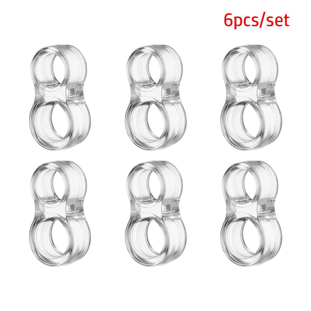 Bedroom New Safety Protection Doors Guard Anti-collision Ring Handle Bumper  Stop Bumper Wall Protector Door Stopper 6 PCS 