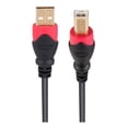 thumbnail image 2 of Cable USB a USB tipo B Steren USB-4903 3.6 m reforzado con Conectores dorados, 2 of 2
