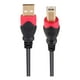 thumbnail image 2 of Cable USB a USB tipo B Steren USB-4903 3.6 m reforzado con Conectores dorados, 2 of 2