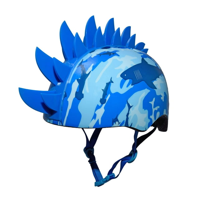 Casco Raskullz Sharkmo Blue para niños mayores de 5 años