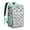 Greenish-blue-94, variant on Snowy Owl Artistic Pattern Backpack Cooler, Leakproof Insulated Lunch Cooler Bag, Waterproof for Hiking, Camping, Picnic, Outdoor Fun