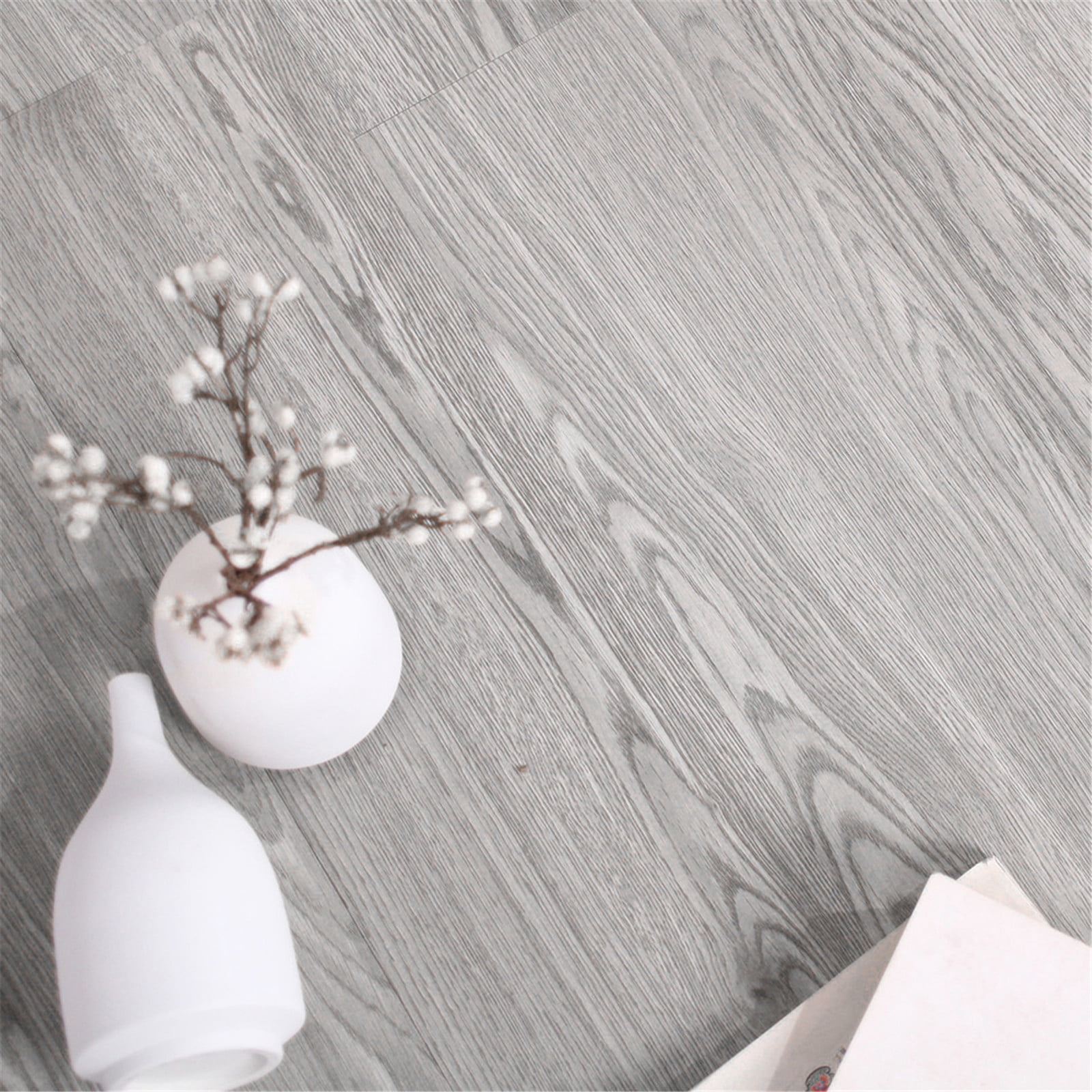 WOOW DEPOT 2MM Thick Peel and Stick Vinyl Floor Planks 36-Pack 54 Sq.Ft, Heavy Duty Self-Adhesive Natural Wood Grain Vinyl Flooring