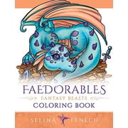 Fantasy Coloring by Selina Faedorables Fantasy Beasts Coloring Book, Book 23, (Paperback)