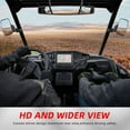 thumbnail image 2 of UTV Center Mirror for .and Roll Bar Adjustable UTV Rear View Mirror Compatible with Polaris RZR Can Am Commander Mule Pioneer Wildcat CFMOTO, 2 of 7