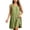 Mint Green, variant on Dresses for Women Solid Sleeveless V Neck Plus Size Loose Mid-Length Sundress for Everyday Wear