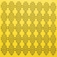 thumbnail image 1 of Ahgly Company Machine Washable Indoor Square Abstract Yellow Contemporary Area Rugs, 6' Square, 1 of 4