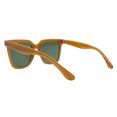 thumbnail image 3 of Unisex Fashion Sunglasses Simple Square Frame Shades UV 400 Toffee, 3 of 4