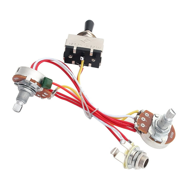 Electric guitar sale wiring harness kit