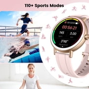 Smart Watches for Women, 1.27 HD Touchscreen Fitness Tracker with Bluetooth Calls, 100+ Sport Modes Ladies Smart Watch, IP68 Waterproof Smartwatch Compatible IOS/Android