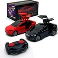 thumbnail image 3 of Dynamic Remote Control Car 4 Channel Remote Control Car with Headlight Drift Rechargeable Sports Car Strong Horsepower Children‘s Wireless Remote Control Racing, 3 of 9