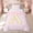 Pink A, variant on meiyoeat Gold L Monogram Twin Duvet Cover for Kids Girls Women, Pink Stripes Twin Bedding for Bedroom, Pink Reversible, 2-Piece