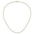 thumbnail image 6 of Auriga Fine Jewelry 14K Yellow Gold Polished Fancy Link Necklace for Women 24", 6 of 6
