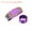 Purple Brown, variant on Uxcell Round Billiard Pool Magnetic Chalk Holder Snooker Cue Chalk Case with Belt Clip, Gold Black