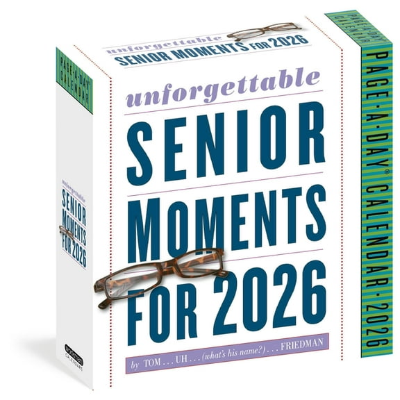 Unforgettable Senior Moments Page-A-Day(r) Calendar 2026, (Paperback)