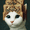 Toast Cat Headwear Abstract, variant on Qisvanset Bunny And Flowers Canvas Print 15.75x11.81 Inches