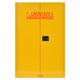 thumbnail image 3 of Sandusky 45-Gal. Steel 2-Door Freestanding Flammable Safety Cabinet, Yellow, 3 of 10