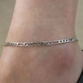 thumbnail image 3 of AYYUFE Pack Of 1 Womens Fashion Simple Link Chain Ankle Bracelet Anklet Beach Foot, 3 of 4