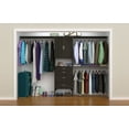 thumbnail image 6 of Closetmaid 1935140 Suitesymphony 7 To 10 Foot Wide Closet System Organizer Kit - Grey, 6 of 7