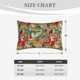 thumbnail image 6 of Balery Funny Owl Bird Bedding Queen Pillow Cases - Envelope Closure - Soft Brushed Microfiber Fabric - Shrinkage and Fade Resistant Pillow Cases-20"x30", 6 of 9