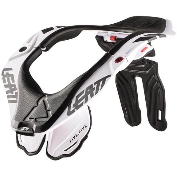 Leatt GPX 5.5 Neck Brace - White/Black, All Sizes