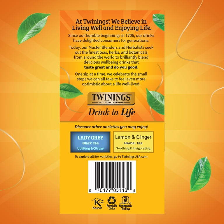 Twinings Earl Grey Black Tea Bags, 50 Count photo 5