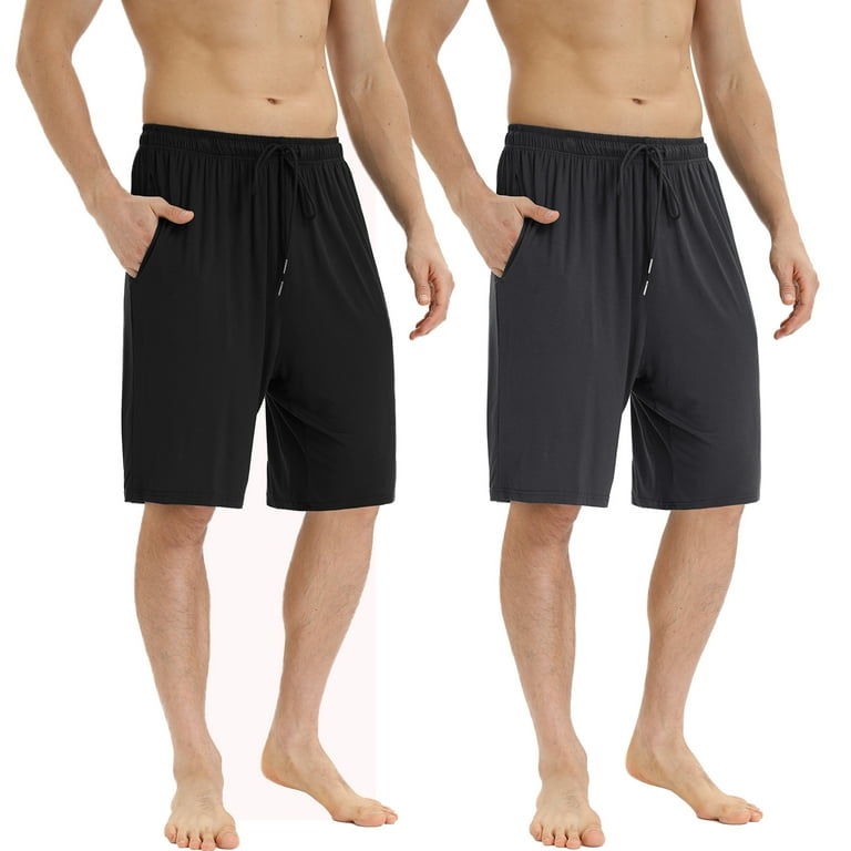 Men's modal pajama shorts hot sale