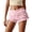 C-Pink382, variant on Women Bloomers Ruffle Shorts Lace Trim Layered Sexy Hot Pants Mid Rise Summer Solid Color Mini Pumpkin Shorts Stylish Bottoms
