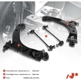 thumbnail image 2 of A-Premium 4Pcs Front Suspension Kit Lower Control Arm and Ball Joint Assembly Sway Bar Link Stabilizer Link Compatible with Chevrolet Cobalt 2005-2008 HHR 2008-2010 Pontiac Pursuit 2005-2006, 2 of 8