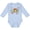AE-Light Blue, variant on Sloth Gifts for Girls Girls Long Sleeve Baby Bodysuit