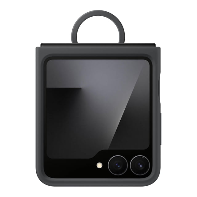 Funda de silicona negra para Samsung Galaxy Z Flip7 FE