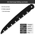 thumbnail image 1 of Portable Folding Hand Saw for Home & Garden: Compact, Efficient Pruning Tool for Fruit Trees, Outdoor Wood Cutting - Durable, Ergonomic Design, Easy to Use (Single Large Saw Blade), 1 of 6