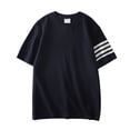 thumbnail image 1 of Playeras Básicas Hombre Wa Ffle Camiseta Casual De Manga Corta Camiseta Holgada Para Hombre, 1 of 2