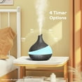 thumbnail image 6 of Noahstrong 550ml Essential Oil Diffuser, Upgraded Oil Diffuser for Large Room, Cool Mist Humidifier Air Diffuser with Remote Control 4 Timer Setting 14 Color Lights Waterless Auto Shut-Off, 6 of 9