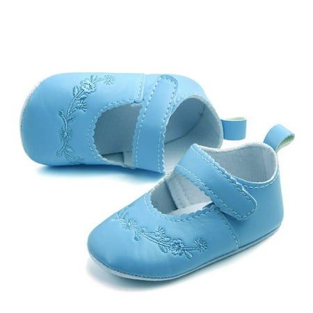 

kpoplk Baby Sandals Girl Fashion Sneaker Sneaker Shoes Girls -slip Stitchwork Baby Single Baby Shoes Sandals For Toddler Girls(Light Blue)