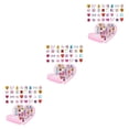 thumbnail image 4 of ZheElen 36piece Adorable Cartoon Adjustable Ring Gift For Children Adjustable Rings Cartoon Ring Finger Ring 3Set, 4 of 6