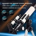 thumbnail image 3 of Astronomical Telescope with Two Eyepieces All-optic Glass for Star Watchers Beginners, 3 of 7