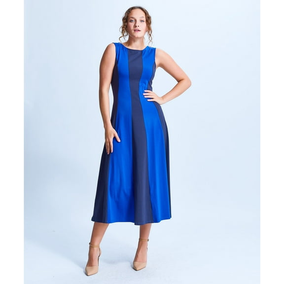 Shirin Full Classic Sleevless Maxi Dress