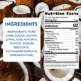 thumbnail image 4 of Hip Syrups Coconut Simple Syrup, 25.4 fl oz, 4 of 5
