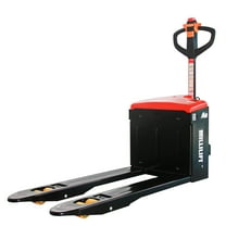 Millilift Electric Pallet Jack, 3300LB Capacity, Heavy-Duty Forks 45"x21", Powerful Drive Motor, 24V 40AH LiFePO4 Battery with Built-in Charger, 2–4H Runtime, for Warehouse, Supermarket Use