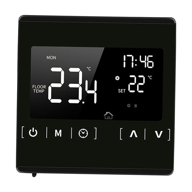 Smart LCD Touchscreen Thermostat For Home Programmable Electric Floor Heating System, Thermoregulator AC 85-250V Temperature ,Save Energy